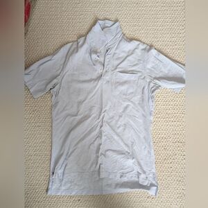 Sid Mashburn Light Gray Polo Shirt